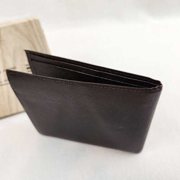 Stanley Noymer VTG Leather Wallet • England • Unused w/ Box - Picture 3 of 13